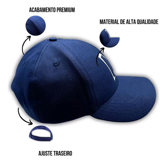 Boné Marçal Faz o M Bordado - Frete Grátis Hoje - Useizibr