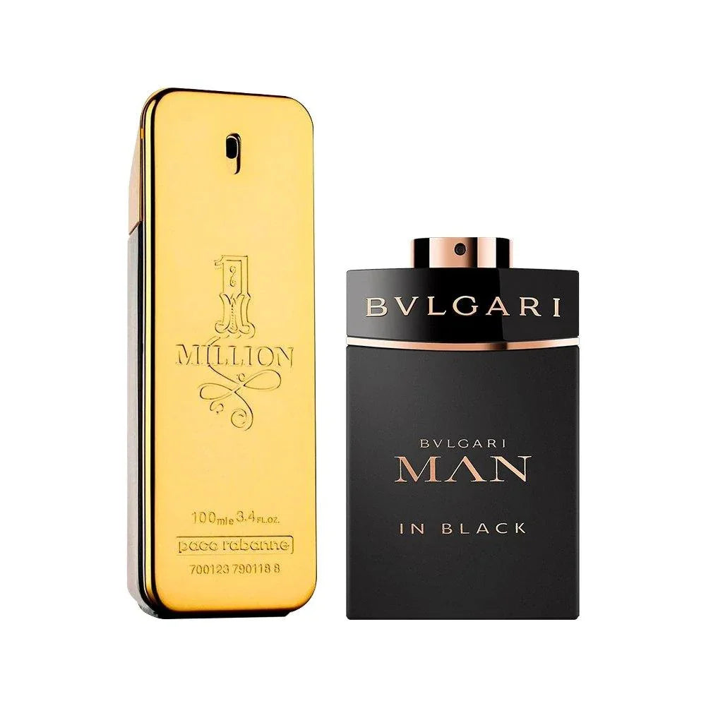 Combo de Perfumes 1 Million e Bvlgari MAN in Black - Useizibr