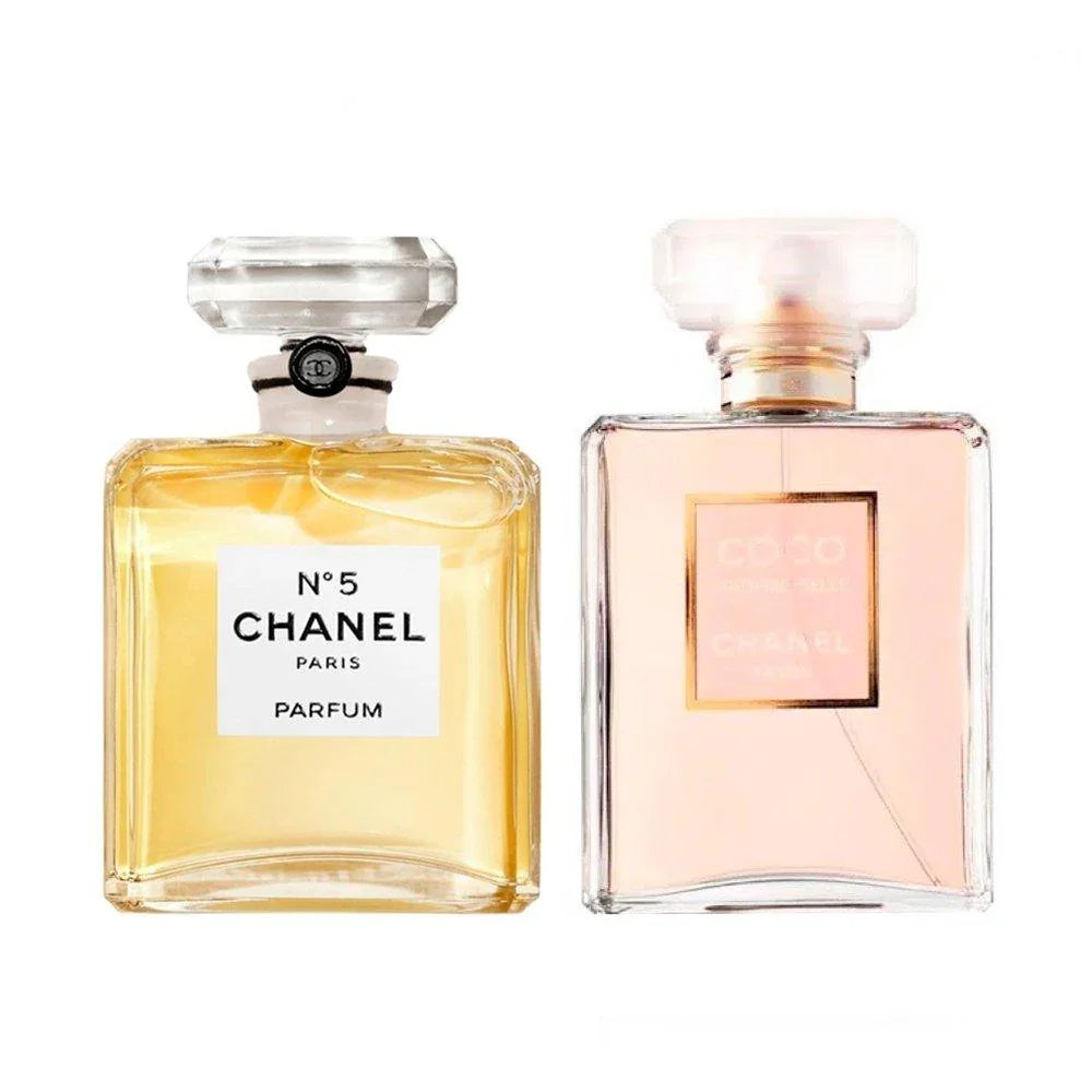Combo de Perfumes Mademoiselle e N° 5 Channel - Useizibr