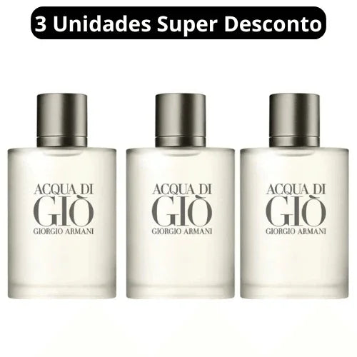 Exclusivo: Perfume Acqua di Gio™ - (100ml) - (Leve 2 e Econmize) + Envio Grátis Hoje - Useizibr
