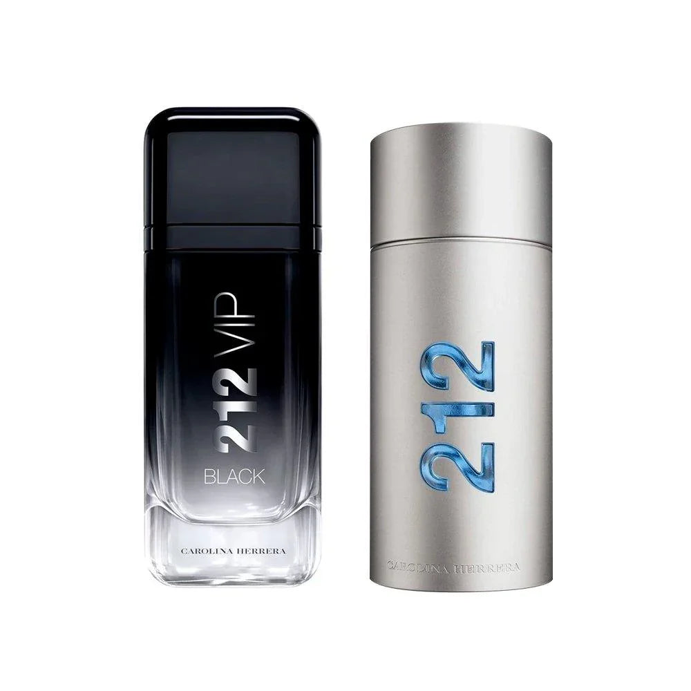 Combo de Perfumes Masculinos 212 VIP Black e 212 MEN - Useizibr