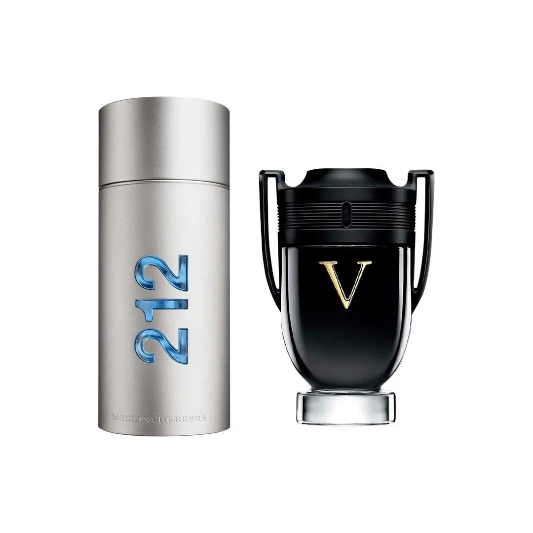 Combo de Perfumes Masculinos 212 MEN e Invictus Victory - Useizibr