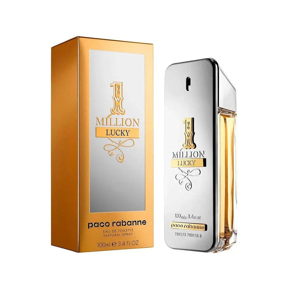 Perfume 1 Million Lucky Paco Rabanne Masculino - Useizibr